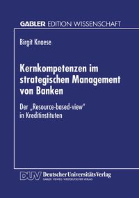 Produktbild: Kernkompetenzen im strategischen Management von Banken