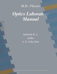 Produktbild: Optics laboratory manual