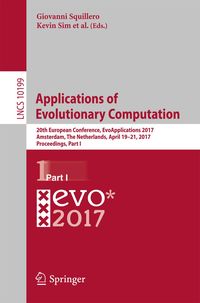 Produktbild: Applications of Evolutionary Computation