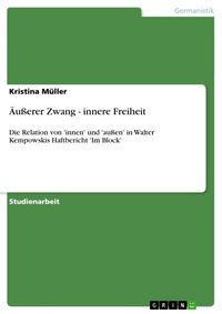 Produktbild: &Auml;u&szlig;erer Zwang - innere Freiheit