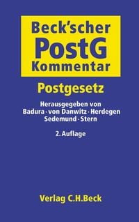 Produktbild: Beck'scher PostG-Kommentar
