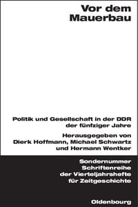 Produktbild: Vor dem Mauerbau