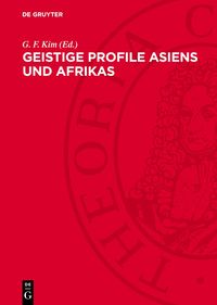 Produktbild: Geistige Profile Asiens und Afrikas