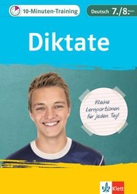 Produktbild: 10-Minuten-Training Deutsch Rechtschreibung Diktate 7./8. Klasse