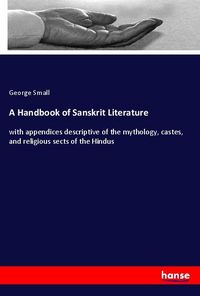 Produktbild: A Handbook of Sanskrit Literature