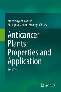 Produktbild: Anticancer plants: Properties and Application