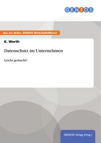 Produktbild: Datenschutz im Unternehmen