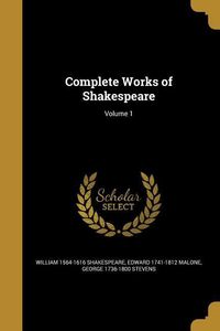 Produktbild: Complete Works of Shakespeare; Volume 1