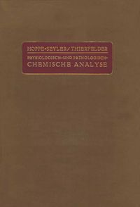 Produktbild: Handbuch der Physiologisch- und Pathologisch-Chemischen Analyse f&uuml;r &Auml;rzte und Studierende