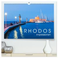 Produktbild: RHODOS Impressionen (hochwertiger Premium Wandkalender 2026 DIN A2 quer), Kunstdruck in Hochglanz
