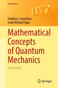 Produktbild: Mathematical Concepts of Quantum Mechanics