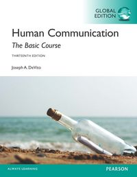 Produktbild: Human Communication: The Basic Course, Global Edition