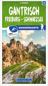 Produktbild: Gantrisch / Freiburg -Schwarzsee 28 Wanderkarte