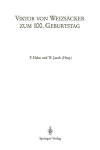Produktbild: Viktor von Weizs&auml;cker zum 100. Geburtstag