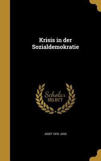 Produktbild: Krisis in der Sozialdemokratie