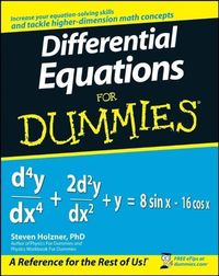 Produktbild: Differential Equations For Dummies