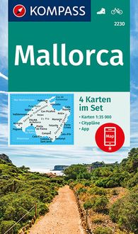 Bild vom Artikel KOMPASS Wanderkarten-Set 2230 Mallorca (4 Karten) 1:35.000 vom Autor Kompass-Karten GmbH