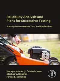 Produktbild: Reliability Analysis and Plans for Successive Testing