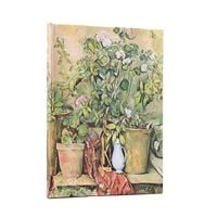 Produktbild: Adressbuch, Cezannes Terrakotta-T&ouml;pfe und Blumen, Midi