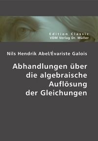 Produktbild: Abel, N: Abhandlungen