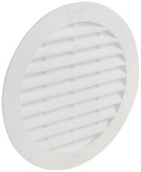 Produktbild: Wallair N32920 Abluftgitter Kunststoff Passend f&uuml;r Rohr-Durchmesser: 10cm
