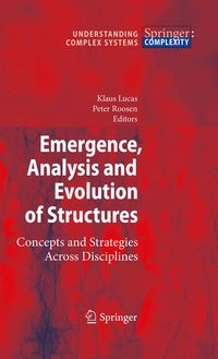 Produktbild: Emergence, Analysis and Evolution of Structures