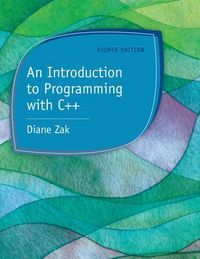 Produktbild: An Introduction to Programming with C++