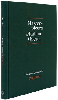 Produktbild: Pagliacci, Werkausgabe, Urtextausgabe, Partitur