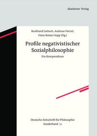 Produktbild: Profile negativistischer Sozialphilosophie