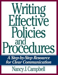 Produktbild: The Writing Effective Policies and Procedures