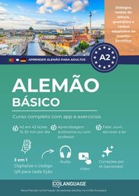 Produktbild: Aprender alem&atilde;o A2 b&aacute;sico. Curso completo com app e exerc&iacute;cios