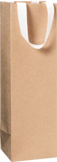 Produktbild: Flaschentasche One Colour | 11&times;36&times;10,5 cm, 250 g/m&sup2;, hellbraun