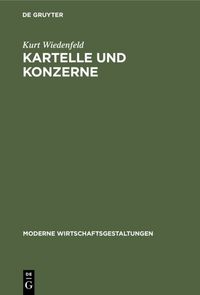 Produktbild: Kartelle und Konzerne