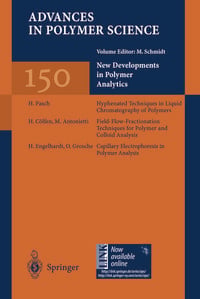 Produktbild: New Developments in Polymer Analytics I