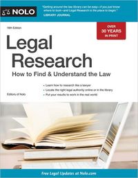 Produktbild: Legal Research 19/e 19/e