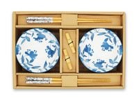 Produktbild: "Blaue Bl&uuml;te" Chinesisches Geschenkset