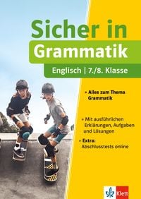Produktbild: Klett Sicher in Englisch Grammatik  7./8. Klasse