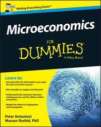 Bild vom Artikel Microeconomics For Dummies - UK, UK Edition vom Autor Peter Antonioni