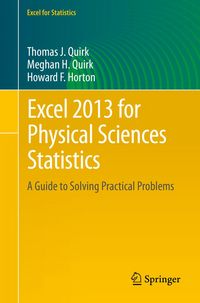 Produktbild: Excel 2013 for Physical Sciences Statistics