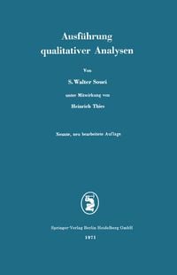 Produktbild: Ausf&uuml;hrung qualitativer Analysen