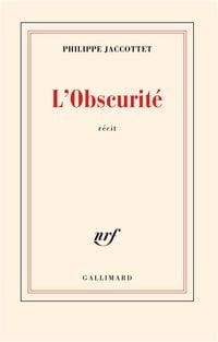 Produktbild: L'obscurit&eacute;