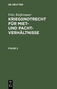 Produktbild: Stand vom 1. Februar 1941