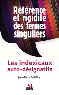 Produktbild: R&eacute;f&eacute;rence et rigidit&eacute; des termes singuliers
