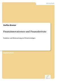 Produktbild: Finanzinnovationen und Finanzderivate