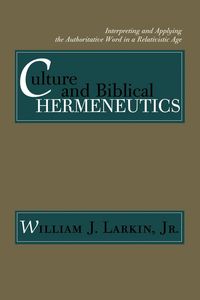 Produktbild: Culture and Biblical Hermeneutics