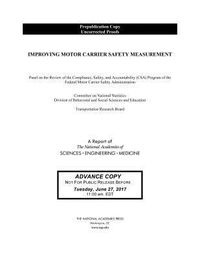 Produktbild: Improving Motor Carrier Safety Measurement