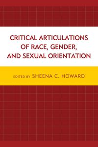 Produktbild: Critical Articulations of Race, Gender, and Sexual Orientation
