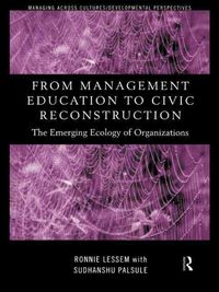 Produktbild: Lessem, R: From Management Education to Civic Reconstruction