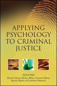 Produktbild: Applying Psychology to Criminal Justice