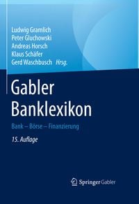 Produktbild: Gabler Banklexikon